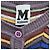 M Missoni Chevron Strick-Cardigan Multicolour Mehrfarben Dunkelviolett - Ansicht 2