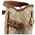 Céline Celine Handtasche aus Macadam-Muster Canvas Braun - Ansicht 15