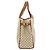 Céline Celine Handtasche aus Macadam-Muster Canvas Braun - Ansicht 3