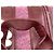 Borsa 2-Way Chloé Woody Mini Rosa Bordò - vista 11