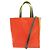 Borsa a 2 vie in pelle Marni Rosso Beige