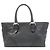 Borsa Tote Gucci Horsebit Pattern Nero