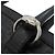 Borsa Tote Gucci Horsebit Pattern Nero - vista 13