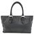 Borsa Tote Gucci Horsebit Pattern Nero - vista 2