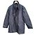 Piumino lungo Moncler Uomo - Blu scuro Nero Blu navy