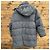 Moncler Grey Wool Blend Down Puffer Coat - view 2