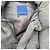 Moncler Grey Wool Blend Down Puffer Coat - view 3
