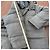 Moncler Grey Wool Blend Down Puffer Coat - view 9