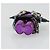LOUIS VUITTON Monogram Eclipse Vivienne DJ Bag Charm M69479 LV Auth 187425SAM Porpora Monogramma - vista 10