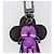 LOUIS VUITTON Monogram Eclipse Vivienne DJ Bag Charm M69479 LV Auth 187425SAM Porpora Monogramma - vista 7