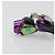 LOUIS VUITTON Monogram Eclipse Vivienne DJ Bag Charm M69479 LV Auth 187425SAM Porpora Monogramma - vista 9