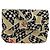 CHANEL Mini Matelasse Chain Shoulder Pouch Satin Beige Silver CC Auth 188736M Argento - vista 13