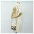 CHANEL Mini Matelasse Chain Shoulder Pouch Satin Beige Silver CC Auth 188736M Argento - vista 22