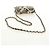 CHANEL Mini Matelasse Chain Shoulder Pouch Satin Beige Silver CC Auth 188736M Argento - vista 7