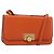 Borsa a Spalla BOTTEGA VENETA in Pelle Orange Gold Auth BA13577V D'oro Arancione