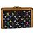 LOUIS VUITTON Portefeuille Viennois Multicolor Black M92988 Auth 188893A Nero - vista 2