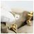 PRADA Tote Bag Leder 2way Beige Auth 188056 - Ansicht 12