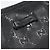 Borsa a tracolla GUCCI GG Implementation PVC Nero Argento Auth BA13608 - vista 14