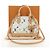 LOUIS VUITTON Monogram LV x TM Alma BB Hand Bag 2way White M13078 Auth 188884SM Bianco Monogramma - vista 12