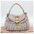 Borsa a Spalla Miu Miu Matelassé in Pelle 2way Rosa Oro Auth bs35641 D'oro - vista 12