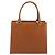 Borsa a mano VALENTINO in pelle marrone oro Auth bs35674 D'oro - vista 2