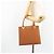 Borsa a mano VALENTINO in pelle marrone oro Auth bs35674 D'oro - vista 22