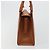 Borsa a mano VALENTINO in pelle marrone oro Auth bs35674 D'oro - vista 4