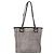 CHANEL Deauville Line Chain Canvas Tote Bag Grau Silber CC Authentisch bs35696 Braun - Ansicht 2