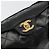CHANEL Matelasse Chain Shoulder Bag Leather Black Gold CC Auth 188720 Nero D'oro - vista 18
