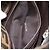 FENDI Zucca Canvas Mamma Baguette Shoulder Bag Black Brown Auth 188964V Marrone Nero - vista 11