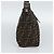 FENDI Zucca Canvas Mamma Baguette Shoulder Bag Black Brown Auth 188964V Marrone Nero - vista 3