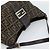 FENDI Zucca Canvas Mamma Baguette Shoulder Bag Black Brown Auth 188964V Marrone Nero - vista 6