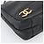 Borsa a tracolla CHANEL Triple Coco Chain Pelle Caviar Nera e Oro CC Auth 189110V Nero D'oro - vista 14