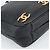Borsa a tracolla CHANEL Triple Coco Chain Pelle Caviar Nera e Oro CC Auth 189110V Nero D'oro - vista 16