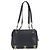 Borsa a tracolla CHANEL Triple Coco Chain Pelle Caviar Nera e Oro CC Auth 189110V Nero D'oro - vista 2