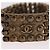 Bracciale CHANEL Metallo Tonalità Oro CC Auth BA13634M - vista 6