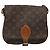 LOUIS VUITTON Borsa a Spalla Monogram Cartouchiere MM M51253 LV Auth BA13507 Monogramma - vista 13