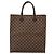 LOUIS VUITTON Damier Ebene Sac Plat Hand Bag N51140 LV Auth 187439 - vista 2