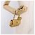 CHANEL Matelasse Chain Pouch Lamb Skin Gold CC Auth bs35703V D'oro - vista 25