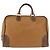 Borsa Boston LOEWE Anagram in pelle marrone oro Auth bs35675 D'oro - vista 13