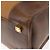 Borsa Boston LOEWE Anagram in pelle marrone oro Auth bs35675 D'oro - vista 14