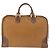 Borsa Boston LOEWE Anagram in pelle marrone oro Auth bs35675 D'oro - vista 2