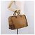 Borsa Boston LOEWE Anagram in pelle marrone oro Auth bs35675 D'oro - vista 21