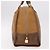 Borsa Boston LOEWE Anagram in pelle marrone oro Auth bs35675 D'oro - vista 4