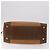 Borsa Boston LOEWE Anagram in pelle marrone oro Auth bs35675 D'oro - vista 5