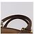 Borsa Boston LOEWE Anagram in pelle marrone oro Auth bs35675 D'oro - vista 8