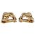 Christian Dior Ohrringe aus Metall Goldton Auth BA13643 - Ansicht 2