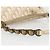 Borsa a tracolla Christian Dior Trotter Canvas Romantic PVC Beige Argento Auth 187624 - vista 8