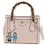 Borsa a Mano GUCCI Bamboo in Pelle 3way Oro Rosa 841488 Auth 185846SM D'oro - vista 13