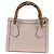 Borsa a Mano GUCCI Bamboo in Pelle 3way Oro Rosa 841488 Auth 185846SM D'oro - vista 2